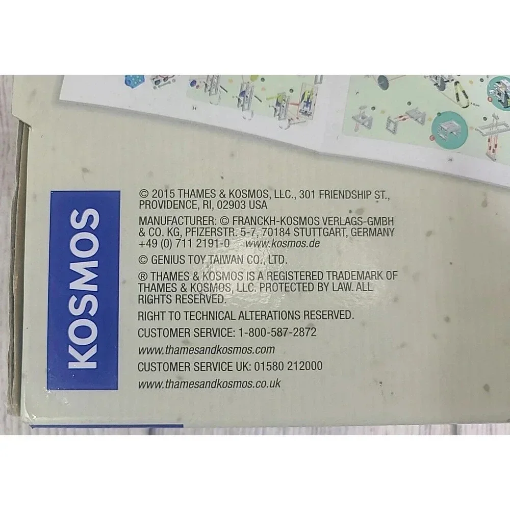 Thames & Kosmos Remote Control Machines Construction Kit 182 PCS 2015 New